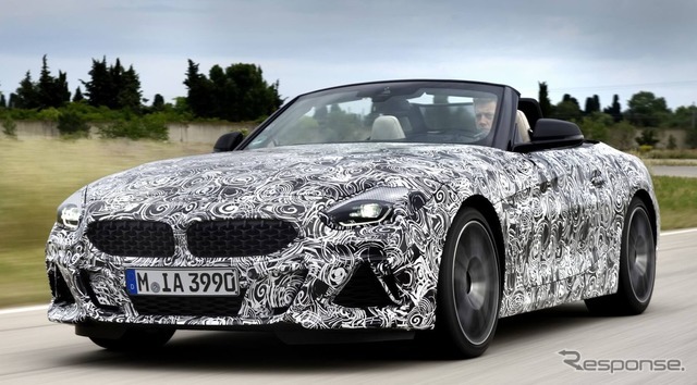 BMW Z4 新型の開発プロトタイプ