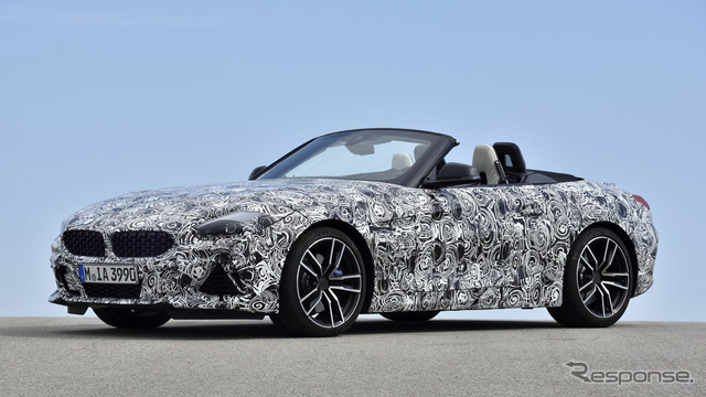 BMW Z4 新型の開発プロトタイプ