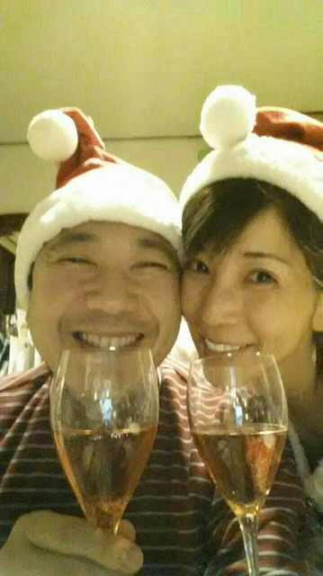 川島なお美＆鎧塚俊彦（2014年クリスマス）