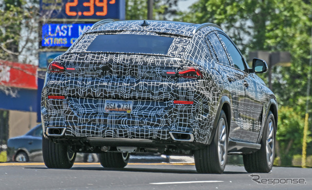 BMW X6 次期型スクープ写真