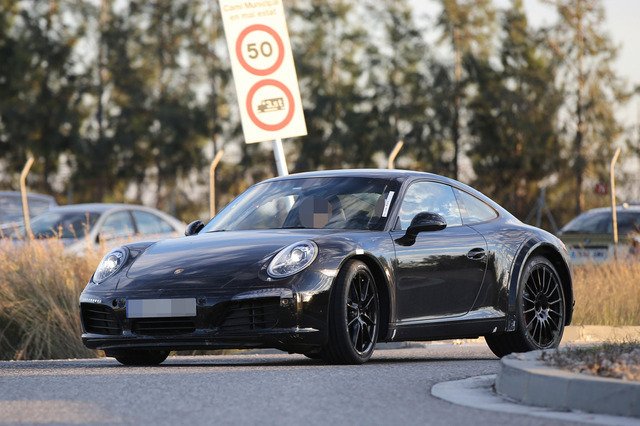 ポルシェ 911 スクープ写真