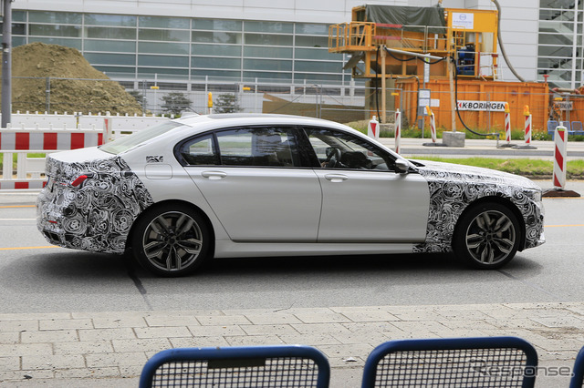 BMW 7シリーズ 改良新型スクープ写真