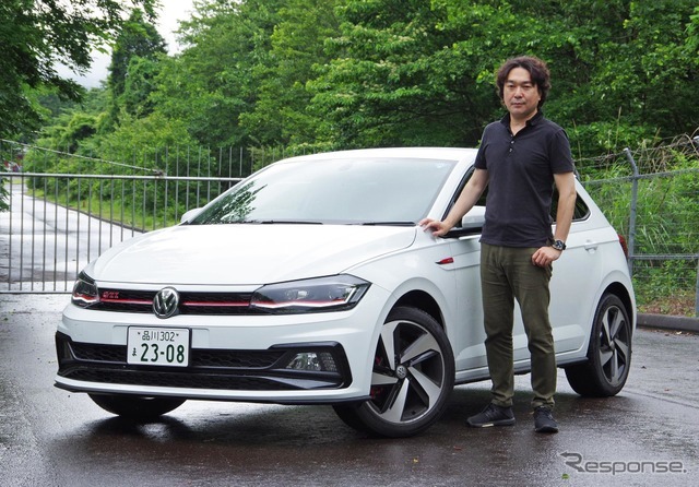 VW ポロGTI 新型と島下泰久氏