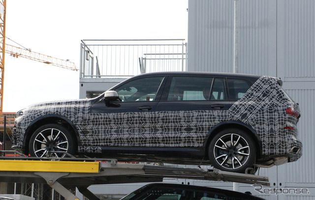 BMW X7 プロトタイプ スクープ写真