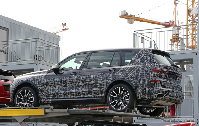 BMW X7 プロトタイプ スクープ写真