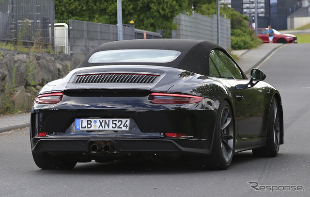 ポルシェ 911GT3 カブリオレ スクープ写真