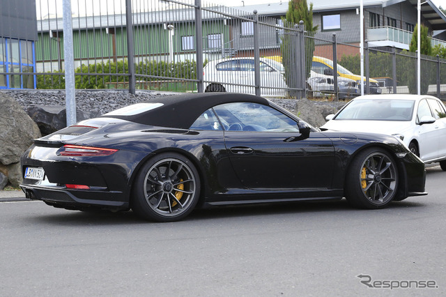 ポルシェ 911GT3 カブリオレ スクープ写真