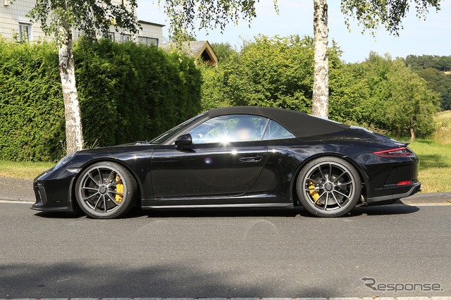 ポルシェ 911GT3 カブリオレ スクープ写真