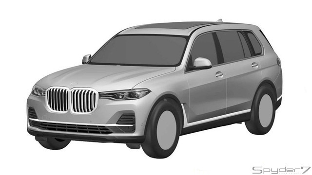 BMW X7 パテント画像