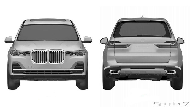 BMW X7 パテント画像