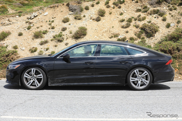 アウディ S7スポーツバック 新型プロトタイプ