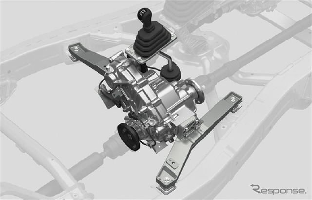 スズキ ジムニー 機械式副変速機