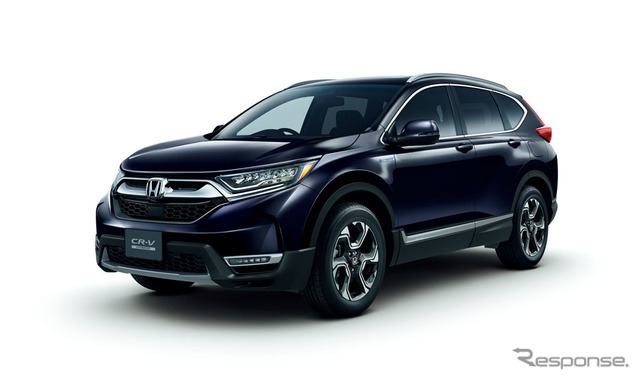 ホンダ CR-V ハイブリッド EX マスターピース（ルーセブラック・メタリック）