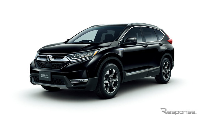 ホンダ CR-V ハイブリッド EX マスターピース（クリスタルブラック・パール）