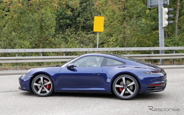 ポルシェ 911 新型（911カレラ）スクープ写真