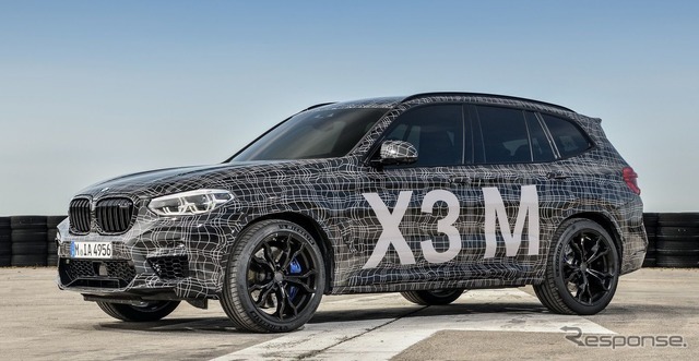 BMW X3M の開発プロトタイプ車