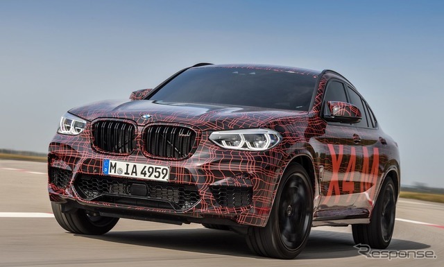 BMW X4M の開発プロトタイプ車