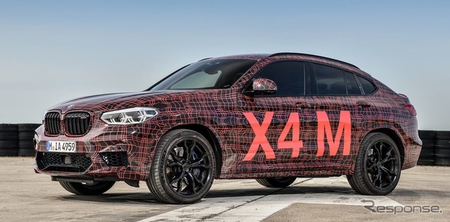 BMW X4M の開発プロトタイプ車