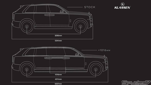 ロールスロイス　カリナン　チューニング　リムジン