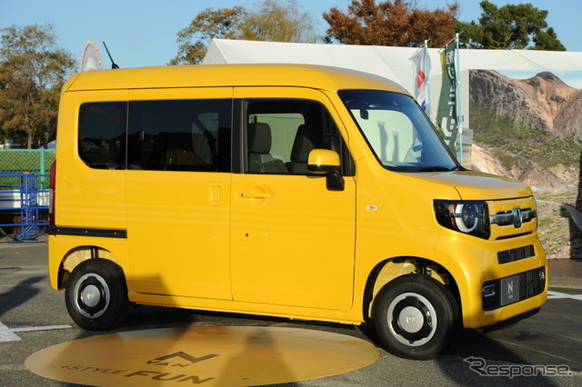 ホンダN-VAN（アウトドア車両展示、東京モーターフェス2018）