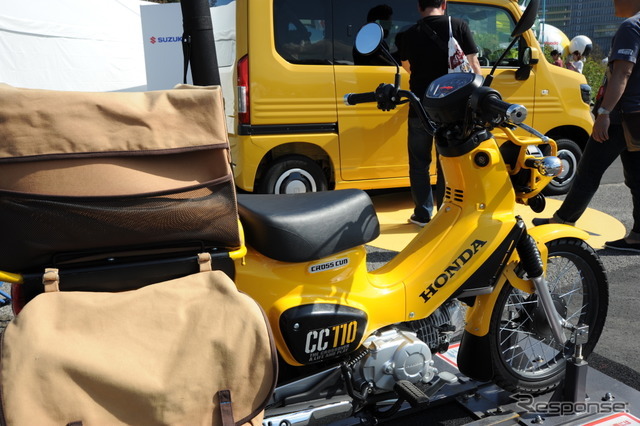 ホンダ・クロスカブ110（アウトドア車両展示、東京モーターフェス2018）