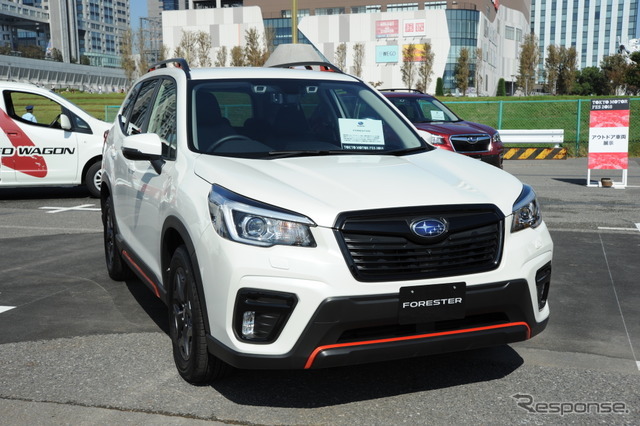 スバル・フォレスター（アウトドア車両展示、東京モーターフェス2018）