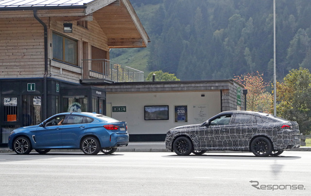 BMW X6M 次期型スクープ写真