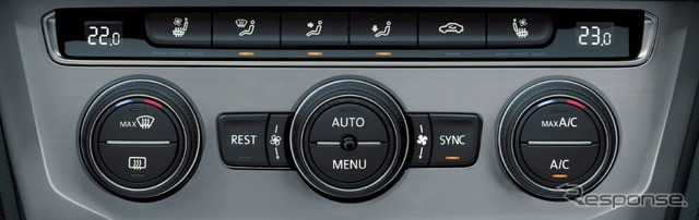 VWパサート・オールトラック TDI 4モーション アドバンス 3ゾーンフルオートエアコンディショナー/アレルゲン除去機能付きフレッシュエアフィルター