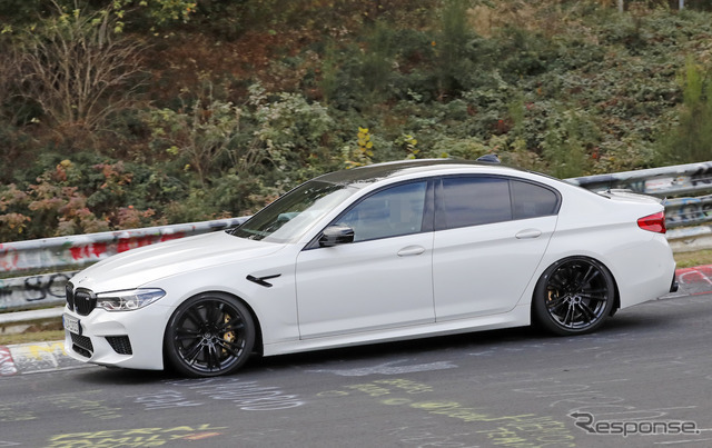 BMW M5 CS スクープ写真