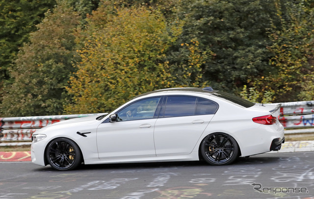 BMW M5 CS スクープ写真