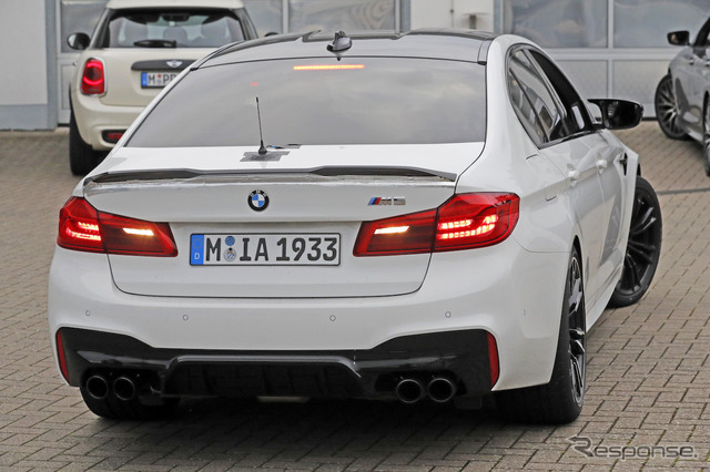 BMW M5 CS スクープ写真