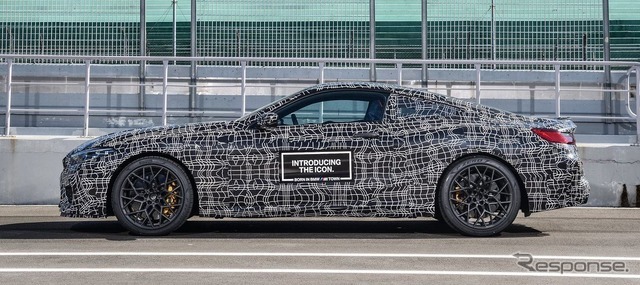 BMW M8 クーペ 新型のプロトタイプ