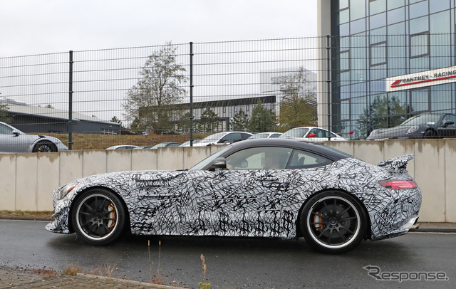 メルセデスAMG GT R CS スクープ写真