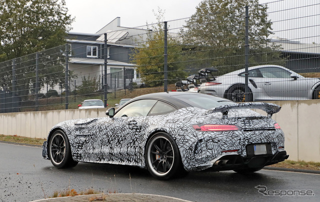 メルセデスAMG GT R CS スクープ写真