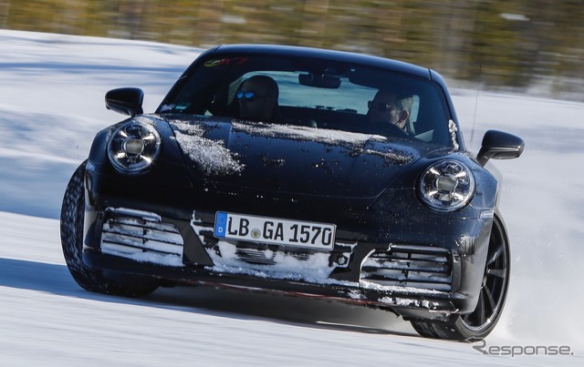 ポルシェ911次期型のプロトタイプ