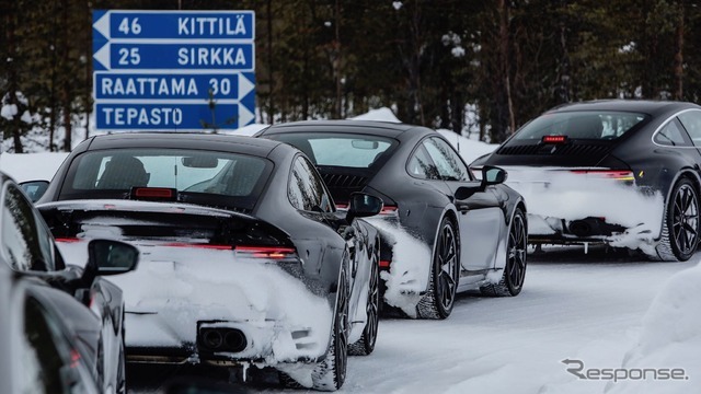 ポルシェ911次期型のプロトタイプ