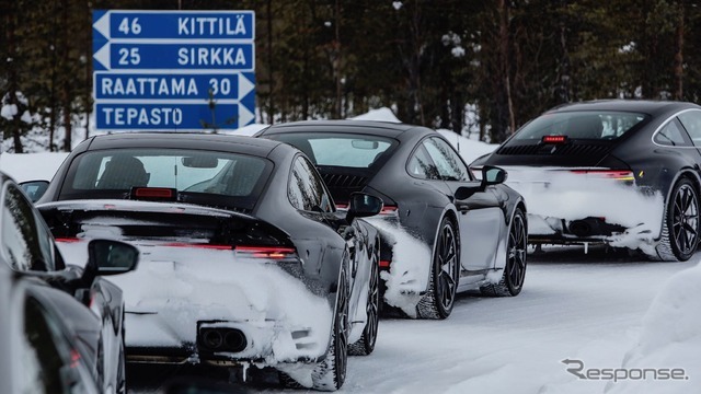 ポルシェ911次期型のプロトタイプ