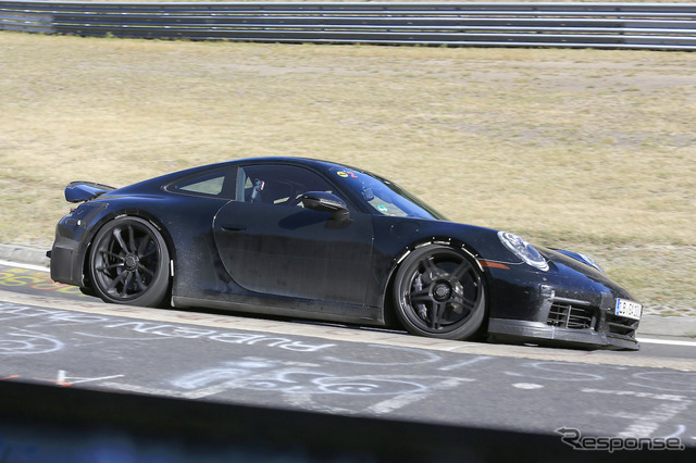 ポルシェ 911 GT3 次期型スクープ写真