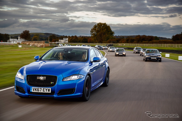 Jaguar XJ Historic Convoy to Paris