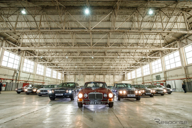 Jaguar XJ Historic Convoy to Paris