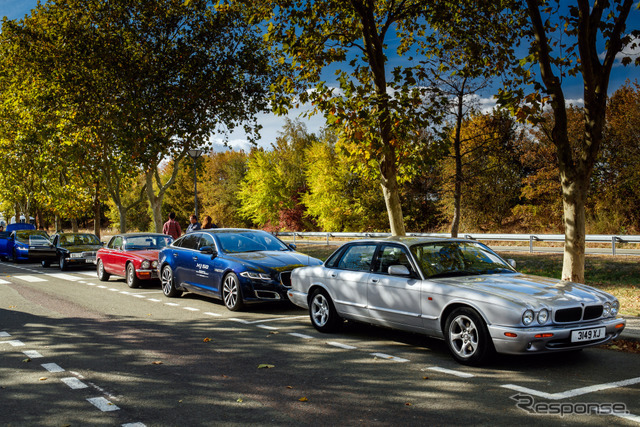 Jaguar XJ Historic Convoy to Paris