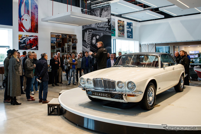 Jaguar XJ Historic Convoy to Paris