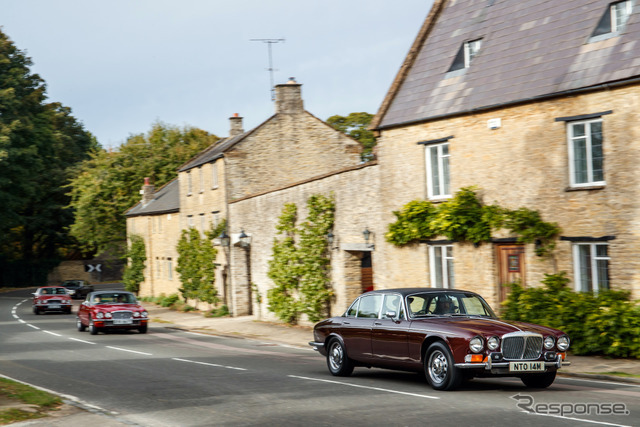 Jaguar XJ Historic Convoy to Paris