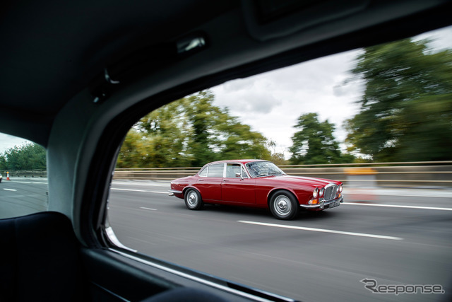 Jaguar XJ Historic Convoy to Paris