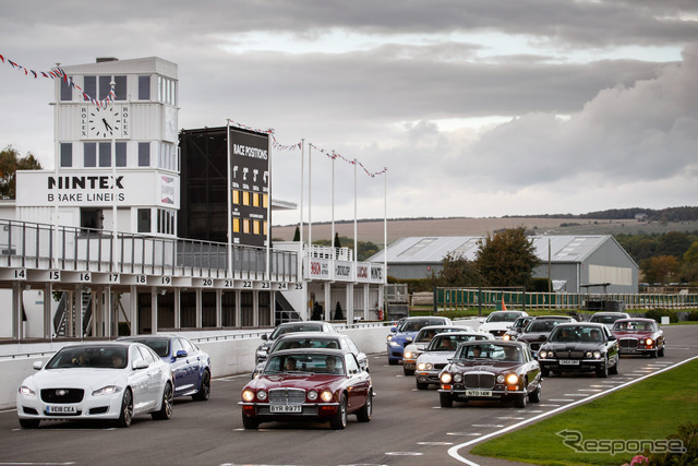 Jaguar XJ Historic Convoy to Paris