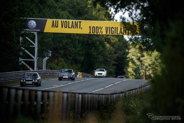 Jaguar XJ Historic Convoy to Paris