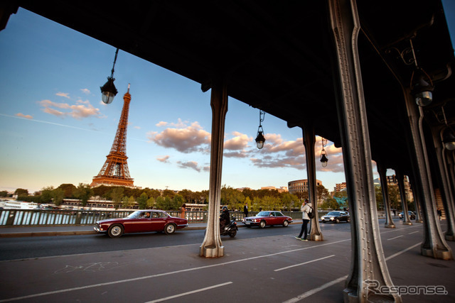 Jaguar XJ Historic Convoy to Paris