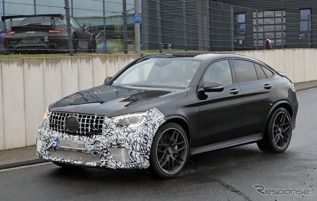 メルセデス AMG GLC63 改良新型（スクープ写真）