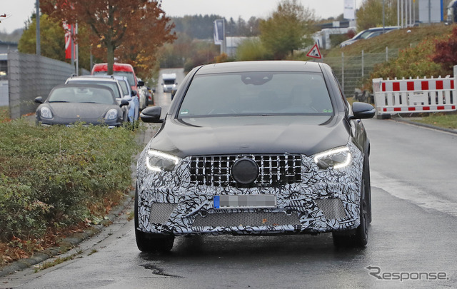 メルセデス AMG GLC63 改良新型（スクープ写真）