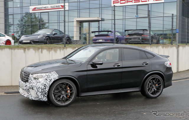 メルセデス AMG GLC63 改良新型（スクープ写真）